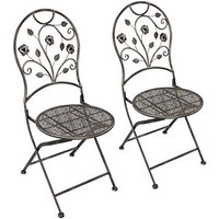Garden Pleasure Klappstuhl PINATUBO bronze, 2 St. von Garden Pleasure
