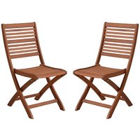 Garden Pleasure Klappstuhl SAVANNAH natur, 2 St. von Garden Pleasure