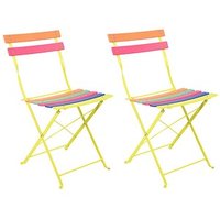 Garden Pleasure Klappstuhl TIVIO bunt, 2 St. von Garden Pleasure