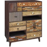 Garden Pleasure Kommode TOBOL, 304069 braun 100,0 x 40,0 x 121,0 cm von Garden Pleasure