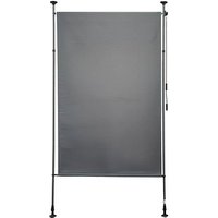 Garden Pleasure Outdoor Sichtschutz-Stellwand Divido anthrazit 150,0 x 228,0 - 316,0 cm von Garden Pleasure