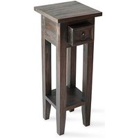 Garden Pleasure PADEA Beistelltisch Massivholz braun 25,0 x 25,0 x 67,0 cm von Garden Pleasure