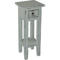 Garden Pleasure PADEA Beistelltisch Massivholz grau 25,0 x 25,0 x 67,0 cm von Garden Pleasure