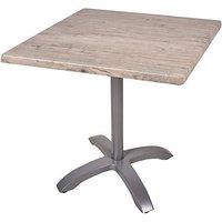 Garden Pleasure PICOS Bistrotisch Holz hellbraun 80,0 x 80,0 x 74,0 cm von Garden Pleasure