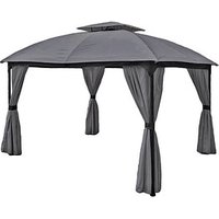 Garden Pleasure Pavillon KAMA rechteckig, anthrazit von Garden Pleasure