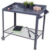 Garden Pleasure Pflanztisch DIANA anthrazit 90,0 x 55,0 x 90,0 cm von Garden Pleasure