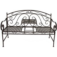 Garden Pleasure Saket Gartenbank schwarz Garden Pleasure Saket Gartenbank schwarz von Garden Pleasure