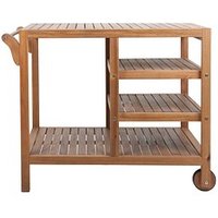 Garden Pleasure Servierwagen AKRON braun 89,0 x 54,5 x 75,0 cm von Garden Pleasure