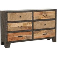 Garden Pleasure Sideboard TARIM, 304054 braun 135,0 x 40,0 x 84,0 cm von Garden Pleasure