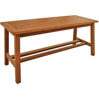 Garden Pleasure Sitzbank SANTA CLARA 985271 braun Holz 100,0 cm von Garden Pleasure