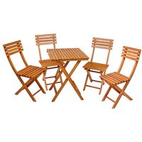 Garden Pleasure Sitzgruppe ALAMENDA, natur Holz, 5-teilig Garden Pleasure Sitzgruppe ALAMENDA, natur Holz, 5-teilig von Garden Pleasure