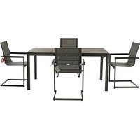 Garden Pleasure Sitzgruppe SOPHIA, anthrazit Kunststoff, Metall, 5-teilig Garden Pleasure Sitzgruppe SOPHIA, anthrazit Kunststoff, Metall, 5-teilig von Garden Pleasure