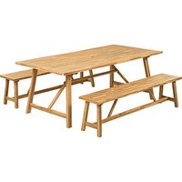 Garden Pleasure Sitzgruppe SYDNEY, braun Holz, 3-teilig Garden Pleasure Sitzgruppe SYDNEY, braun Holz, 3-teilig von Garden Pleasure