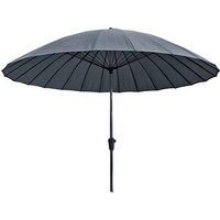 Garden Pleasure Sonnenschirm rund, anthrazit Ø 260,0 cm von Garden Pleasure
