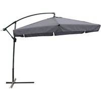 Garden Pleasure Sonnenschirm sechseckig, anthrazit neigbar Ø 300,0 cm von Garden Pleasure