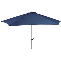 Garden Pleasure Sonnenschirm sechseckig, blau Ø 300,0 cm von Garden Pleasure