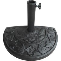 Garden Pleasure Sonnenschirmständer 504221 schwarz, Metall von Garden Pleasure
