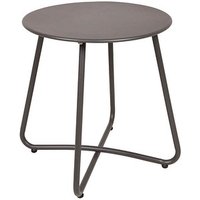Garden Pleasure VALERIA Beistelltisch rund Stahl anthrazit 40,0 x 40,0 x 44,0 cm, 1 St. von Garden Pleasure