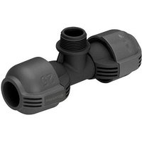GARDENA Verlegerohrverbinder T-Stück 25 mm x 3/4 Zoll Aussengewinde GARDENA Verlegerohrverbinder T-Stück 25 mm x 3/4 Zoll Aussengewinde von Gardena
