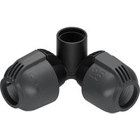 GARDENA Verlegerohrverbinder Winkelstück 25 mm x 3/4 Zoll Innengewinde GARDENA Verlegerohrverbinder Winkelstück 25 mm x 3/4 Zoll Innengewinde von Gardena