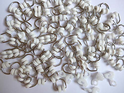 Gardinenröllchen T-Schiene T-Rollen 100 Stück 5 Feststeller Gardinenröllchen T-Schiene T-Rollen 100 Stück 5 Feststeller von Gardinen Röttger