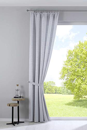 Gardinenbox Vorhang mit Jacquardmusterung und Effektgarn HxB 254x140 cm Aqua »Sivas« Blickdicht verdeckte Schlaufen und Kräuselband Moderne Optik, 20190350 Gardinenbox Vorhang mit Jacquardmusterung und Effektgarn HxB 254x140 cm Aqua »Sivas« Blickdicht verdeckte Schlaufen und Kräuselband Moderne Optik, 20190350 von Gardinenbox