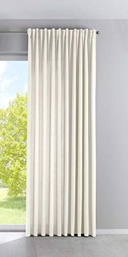 Vorhang Blickdicht »Palermo« HxB 250x300 cm Creme Gardine Extra Breit Matt Lichtdurchlässig Verdeckte Schlaufen Raffhalter Gardinenband, 100002651 Vorhang Blickdicht »Palermo« HxB 250x300 cm Creme Gardine Extra Breit Matt Lichtdurchlässig Verdeckte Schlaufen Raffhalter Gardinenband, 100002651 von Gardinenbox