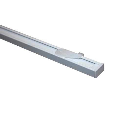 GARDINIA Aluminium-Vorhangschienen-Set Lucy, Komplett-Set mit 1-läufiger Schiene, Weiß, 230 cm GARDINIA Aluminium-Vorhangschienen-Set Lucy, Komplett-Set mit 1-läufiger Schiene, Weiß, 230 cm von Gardinia