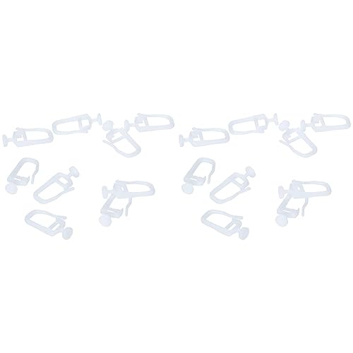 GARDINIA Faltengleiter mit Gleiterkopf Ø 7 mm weiß, 50 (Packung mit 2) von Gardinia
