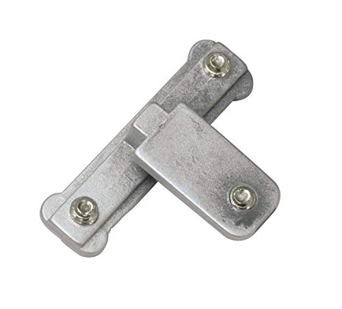 GARDINIA Kreuz-Adapter für Universal Träger, Für Gardinenstangen mit Innenlauf I Ø 16, Ø 20 und Ø 25 mm und Innenlauf II Ø 20 mm, Aluminium GARDINIA Kreuz-Adapter für Universal Träger, Für Gardinenstangen mit Innenlauf I Ø 16, Ø 20 und Ø 25 mm und Innenlauf II Ø 20 mm, Aluminium von Gardinia