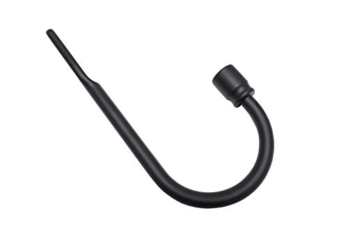 GARDINIA Raffbügel, Vorhang-Raffhalter, Metall, Länge 7,5 cm, Schwarz-matt GARDINIA Raffbügel, Vorhang-Raffhalter, Metall, Länge 7,5 cm, Schwarz-matt von Gardinia