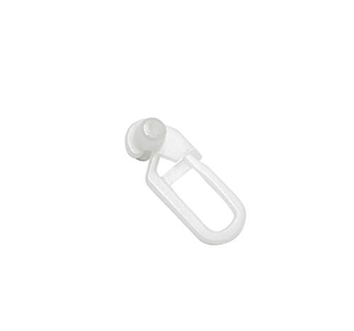 GARDINIA Rollringe, 20 Stück, Passend zum Gardinenstangen-Set Paros 1-Lauf, Kunststoff, weiß, Nicht zutreffende GARDINIA Rollringe, 20 Stück, Passend zum Gardinenstangen-Set Paros 1-Lauf, Kunststoff, weiß, Nicht zutreffende von Gardinia