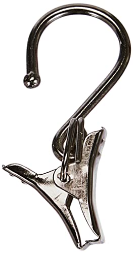 GARDINIA Seilklammer für Seilspanngarnituren, Zum Aufhängen von Gardinen und Vorhängen, Stabil, 20 Stück, Metall, Nickel GARDINIA Seilklammer für Seilspanngarnituren, Zum Aufhängen von Gardinen und Vorhängen, Stabil, 20 Stück, Metall, Nickel von Gardinia