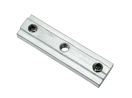 GARDINIA Verbinder für Gardinenstangen mit Innenlauf II, Mit M4 Gewinde für Mittelträger, Ø 16 mm, Länge: 4 cm, Aluminium GARDINIA Verbinder für Gardinenstangen mit Innenlauf II, Mit M4 Gewinde für Mittelträger, Ø 16 mm, Länge: 4 cm, Aluminium von Gardinia