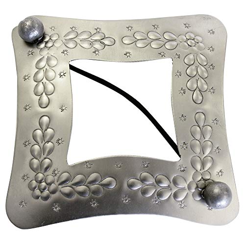 Gardinia Dekospange Raute edelstahl-optik 10 x 10 cm, Metall Gardinia Dekospange Raute edelstahl-optik 10 x 10 cm, Metall von Gardinia