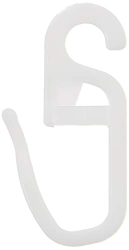 GARDINIA Faltenlegehaken POM-Qualität roh-weiß, 10er Pack, für Ø 16 mm, 10 von Gardinia
