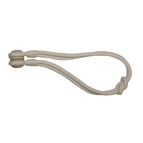 GARDINIA Raffhalter Kordel für Vorhänge und Gardinen, Mit Magnet zur einfachen Befestigung, 47 cm, Magnetische Raffspange, Beige GARDINIA Raffhalter Kordel für Vorhänge und Gardinen, Mit Magnet zur einfachen Befestigung, 47 cm, Magnetische Raffspange, Beige von Gardinia