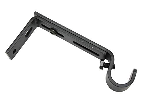 Gardinia Träger ausziehbar für Ø 16 mm schwarz-matt 10-14 cm, Einzelprogramm Memhis, 2 Gardinia Träger ausziehbar für Ø 16 mm schwarz-matt 10-14 cm, Einzelprogramm Memhis, 2 von Gardinia
