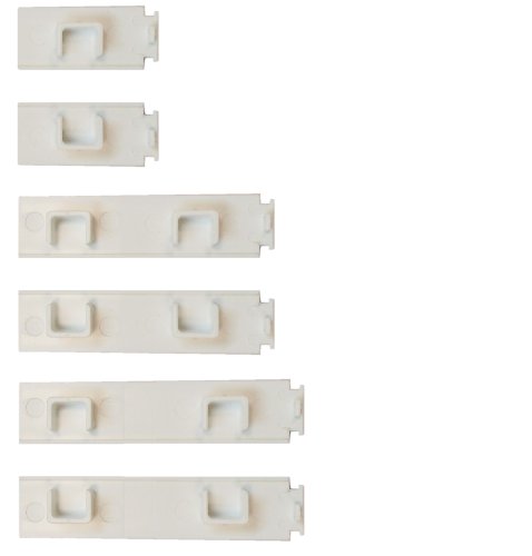 Garduna Endkappe für Vorhangstange, 2-läufig, Weiß, Kunststoff, Glänzend, Lackiert/Beschichtet Garduna Endkappe für Vorhangstange, 2-läufig, Weiß, Kunststoff, Glänzend, Lackiert/Beschichtet von Garduna
