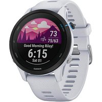 GARMIN Forerunner 255 Smartwatch steinweiß, schwarz von Garmin