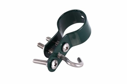 Garmix Klemme für Drahtspanner zu 34mm Zaunpfahl Zaunpfosten Gartenzaun von Garmix