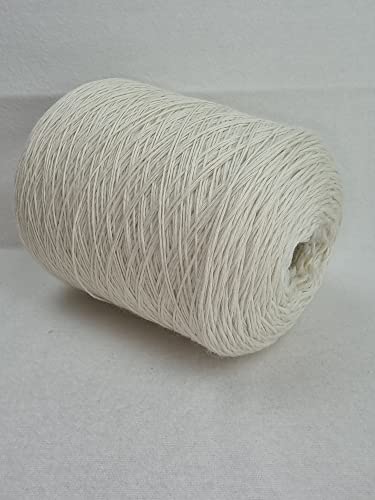 Handstrickgarn100% Wolle Biowolle (Merino) rohweiß Nm 2,3 auf der Kone von Garn-ConneXion