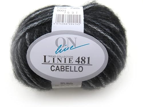 Cabello "bezahlbarer Luxus" mit Alpaka Schwarzgrau 01 Cabello "bezahlbarer Luxus" mit Alpaka Schwarzgrau 01 von Garn