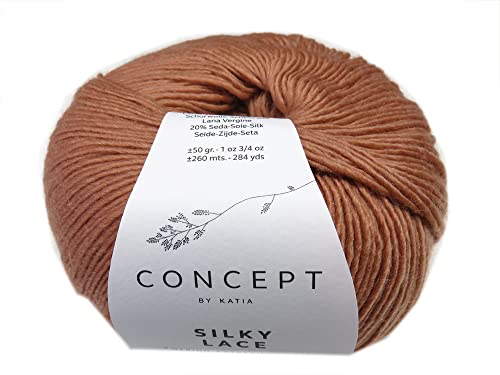 Silky Lace mit echter Seide "Lachs" Nr. 180 Silky Lace mit echter Seide "Lachs" Nr. 180 von Garn
