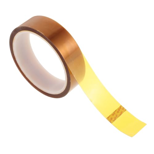 Garneck 1 Rolle Hitzebeständiges Klebeband Isolierband Elektrisch Thermal- Wärmeübertragungsband Für Sublimation Kabel Sublimationswärmeband Hitzeschild Klebeband Klar Plane Polyimid Brown Garneck 1 Rolle Hitzebeständiges Klebeband Isolierband Elektrisch Thermal- Wärmeübertragungsband Für Sublimation Kabel Sublimationswärmeband Hitzeschild Klebeband Klar Plane Polyimid Brown von Garneck