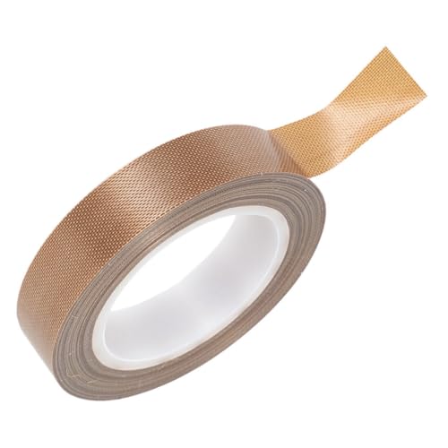 Garneck 1 Rolle Ptfe Klebeband für Vakuumierer Hitzebeständiges Isolierband zur Lebensmittelversiegelung Langlebig und Einfach zu Verwenden für Verschiedene Oberflächen von Garneck