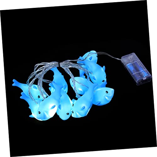 Garneck Lichterkette Haifisch- Zum Aufhängen Haifisch-pendelleuchten Kunststoff-haifisch- Festliches Für Den Einsatz Einfach Zu Installieren Garneck Lichterkette Haifisch- Zum Aufhängen Haifisch-pendelleuchten Kunststoff-haifisch- Festliches Für Den Einsatz Einfach Zu Installieren von Garneck