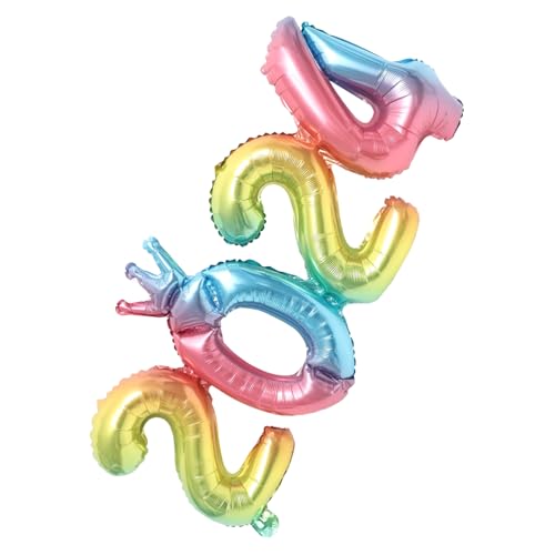 Garneck 1 Satz 2024 Ballondekoration Erste Ballonnummern 2024 Ballon Mit Großer Zahl Großer Zahlenballon Partyzubehör Für Silvester 2024 Nummer 2024 Ballon Farbig Colorful Aluminiumfolie Garneck 1 Satz 2024 Ballondekoration Erste Ballonnummern 2024 Ballon Mit Großer Zahl Großer Zahlenballon Partyzubehör Für Silvester 2024 Nummer 2024 Ballon Farbig Colorful Aluminiumfolie von Garneck