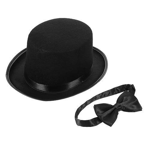 Garneck 1 Satz Detektiv Kopfbedeckung und Fliege Teiliges Kostümzubehör für Rollenspiele Cosplay und Partys Unisex aus Langlebigem für Kreative Aktivitäten von Garneck