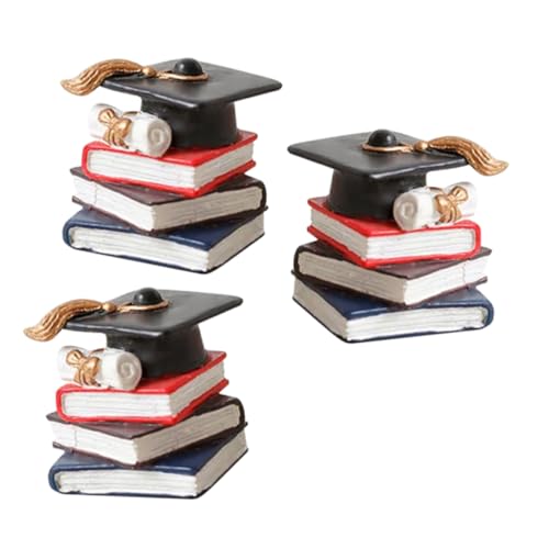 Garneck 1 Satz Doktorhutbuch Dessertringe Dekoration Cap Cake Toper Kuchen Mit Abschlusskappe Grad Cap Kuchendeckel Kuchentopper Der Abschlusssaison Buch-kuchen-deckel Shuzhi 3 Stück Garneck 1 Satz Doktorhutbuch Dessertringe Dekoration Cap Cake Toper Kuchen Mit Abschlusskappe Grad Cap Kuchendeckel Kuchentopper Der Abschlusssaison Buch-kuchen-deckel Shuzhi 3 Stück von Garneck